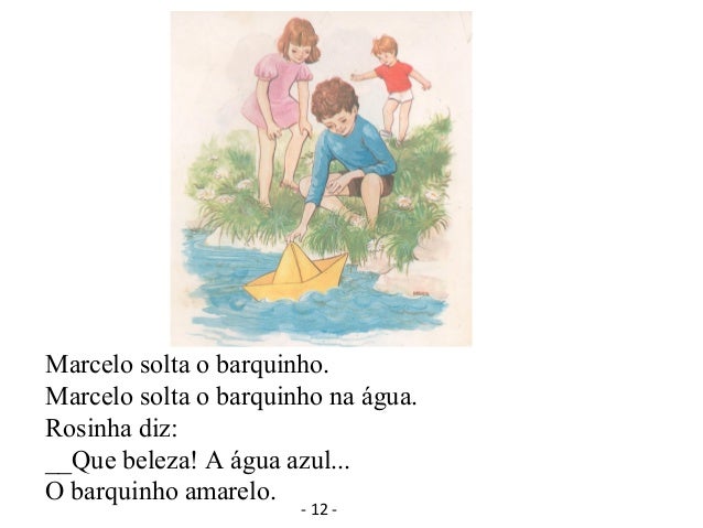 livro o barquinho amarelo